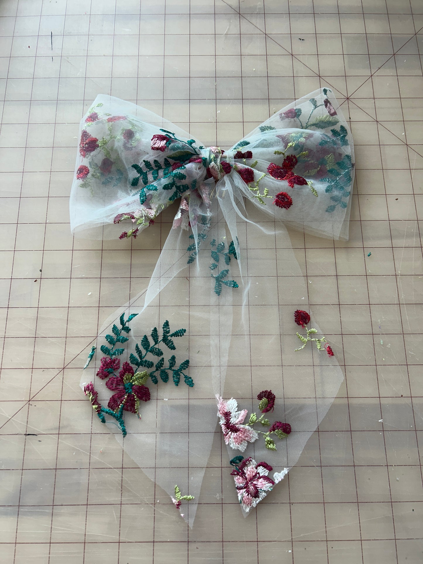 Jewel | Floral Hair Bow