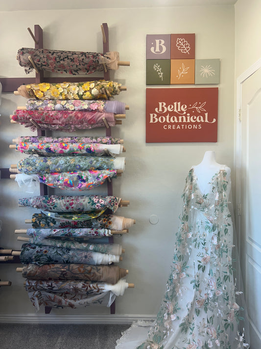 Vintage Rose Cape | Floral Wedding Veil