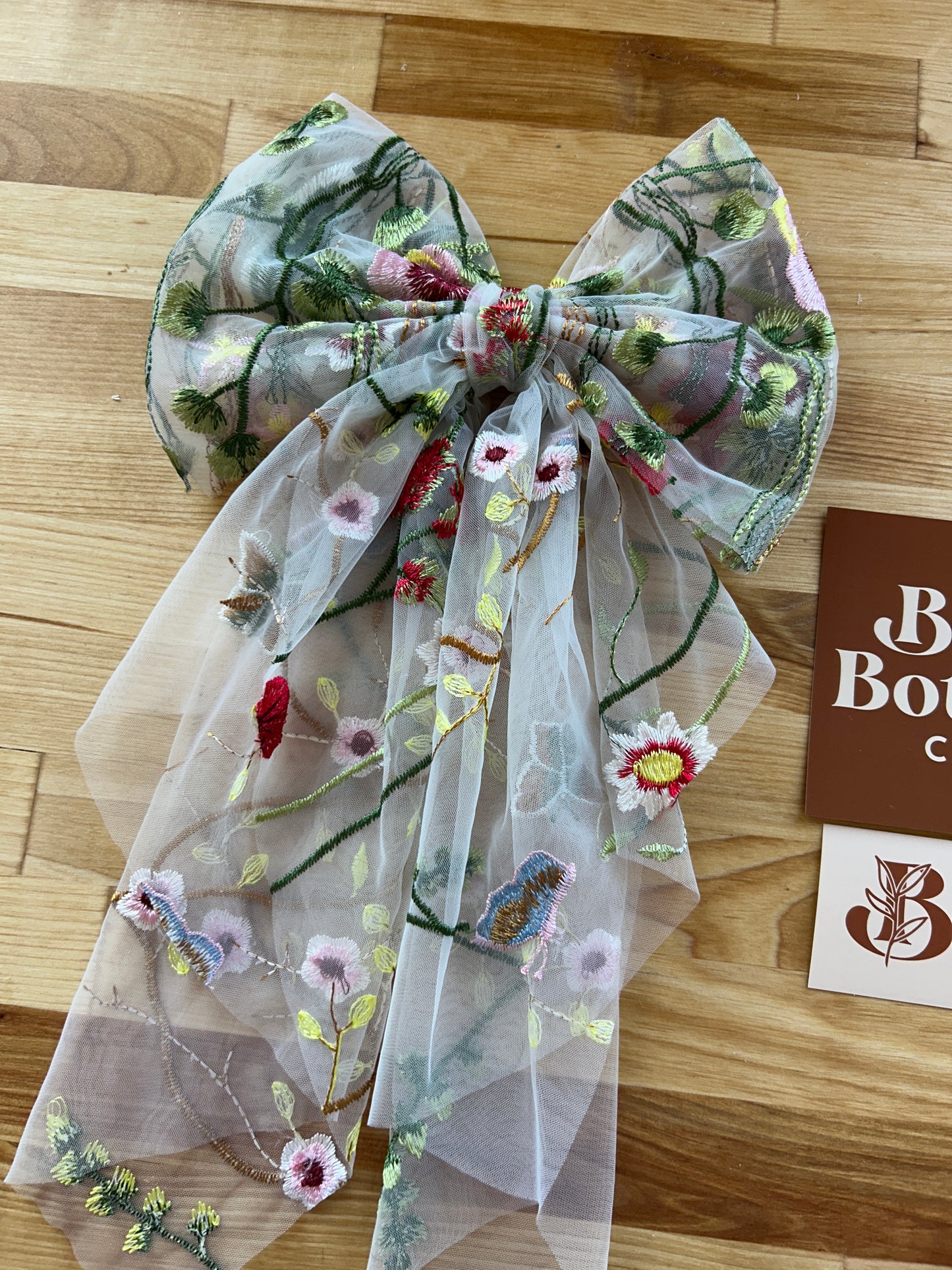 Vibrant Wildflower | Floral Hair Bow