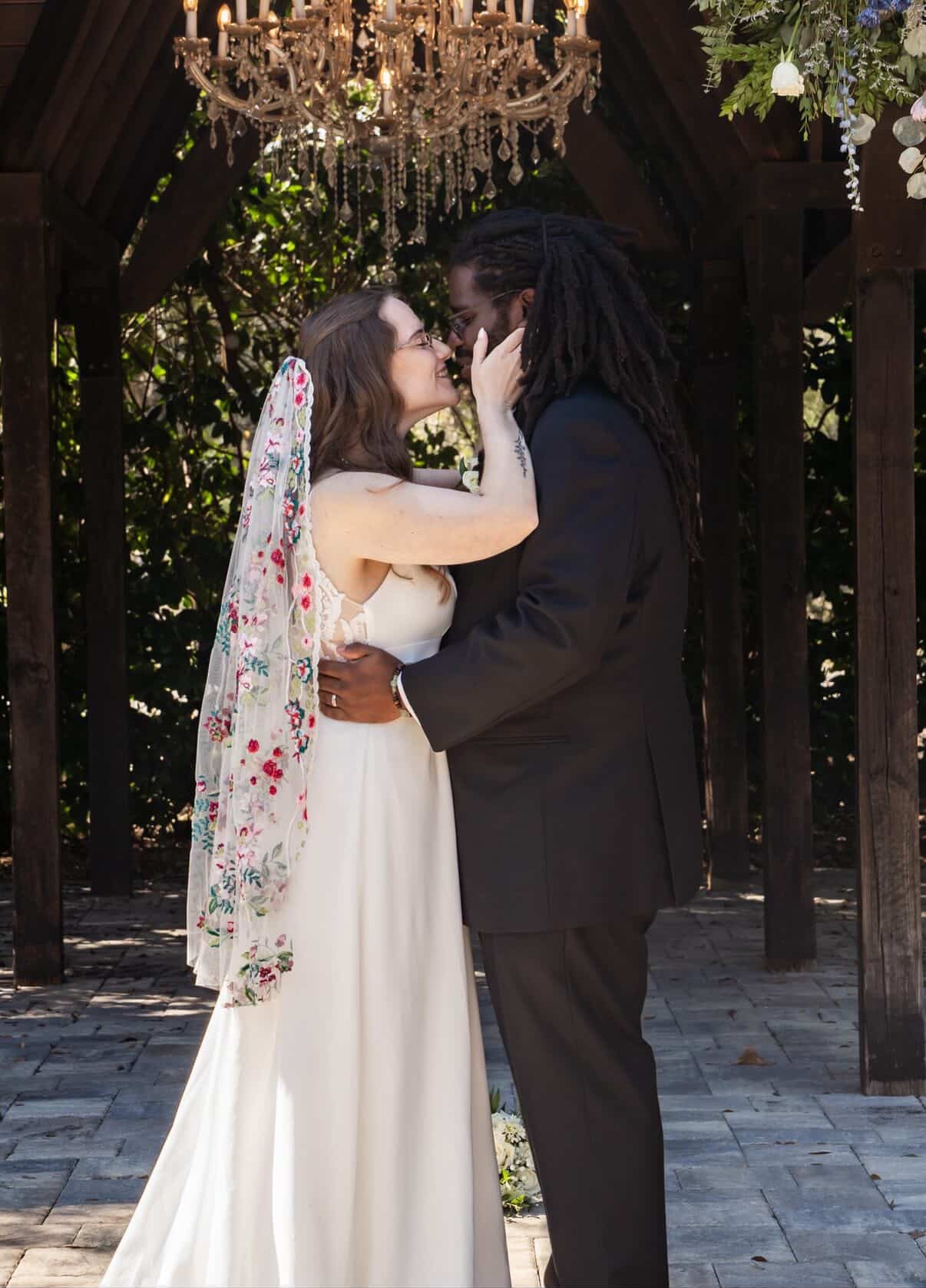 Jewel | Floral Wedding Veil