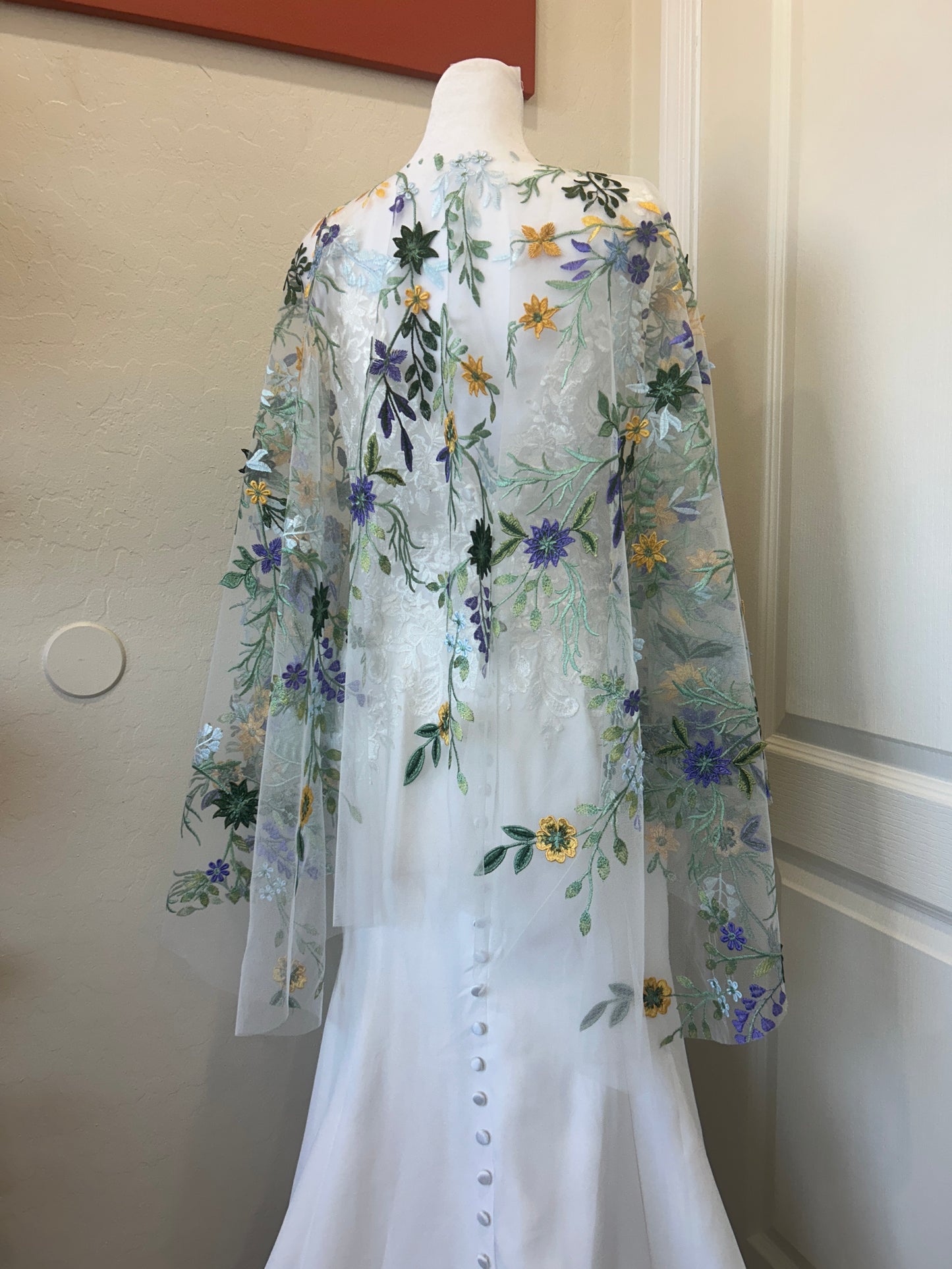 Starry Night Collection Capelets | Floral Embroidery