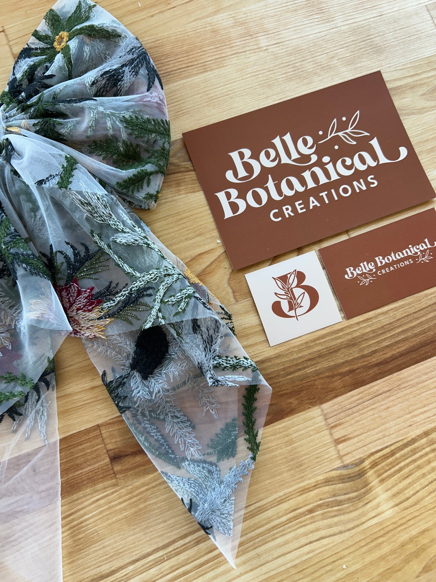 Enchanted Forest | Floral Hair Bow