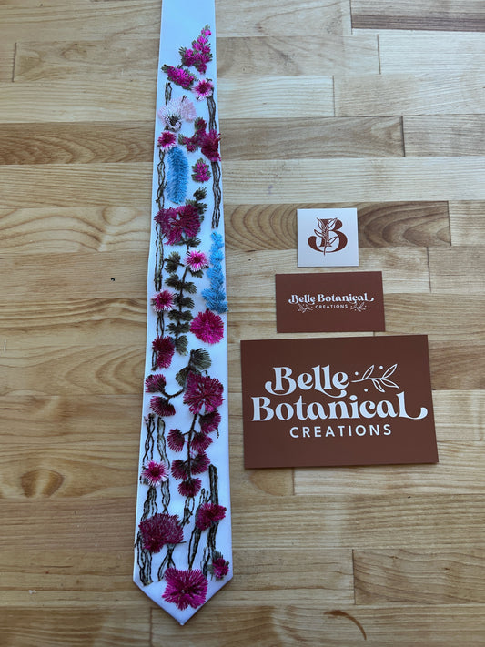 Pink Wildflower |  Floral Ties
