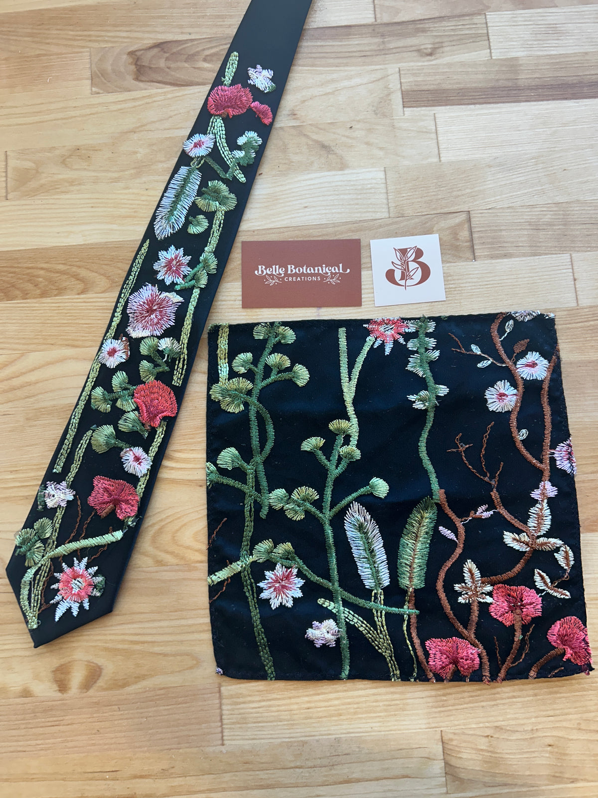 Muted Wildflower |  Floral Tie