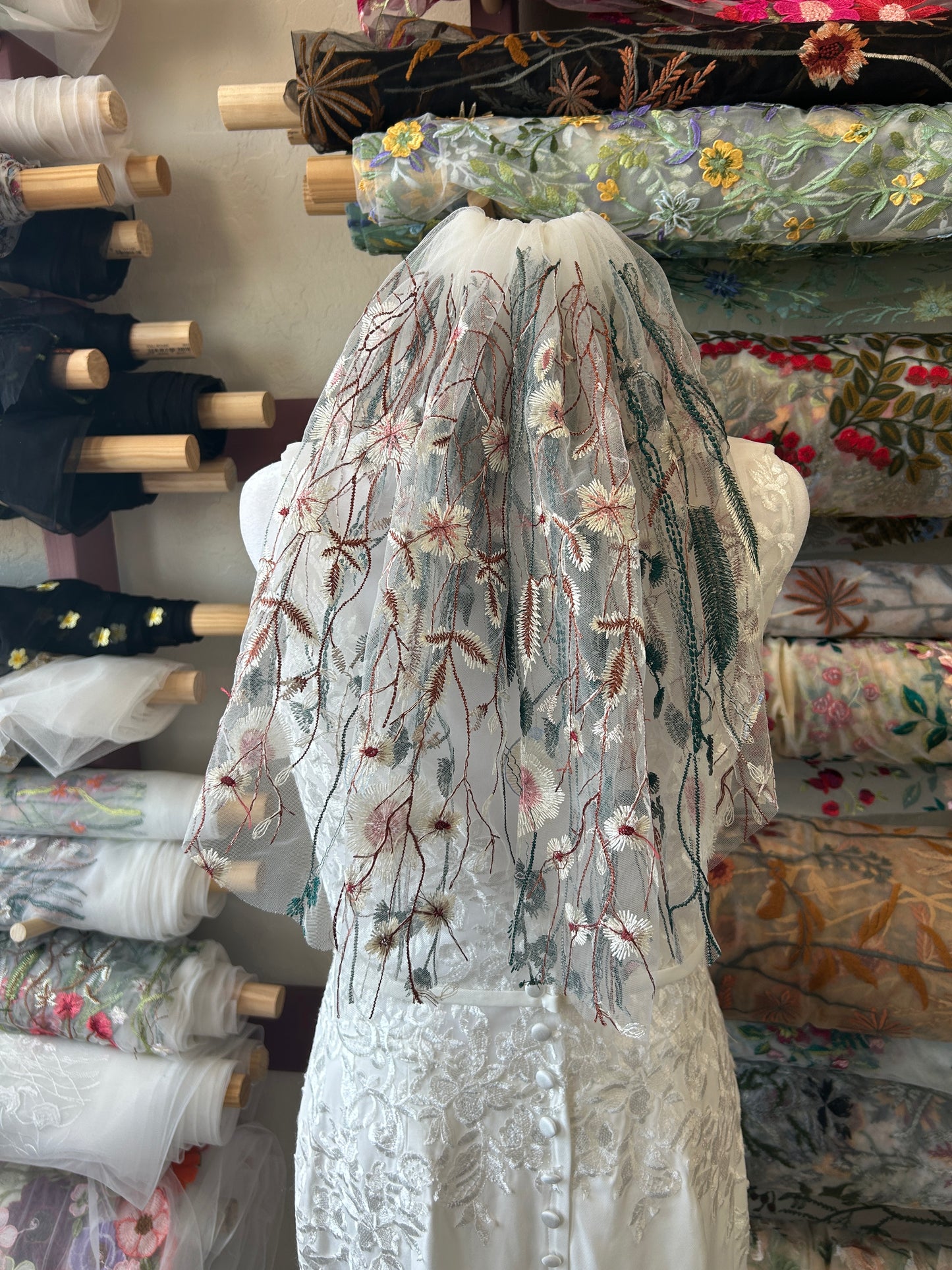 Mini Green Wildflower 16"| Final Sale, Ready to Ship