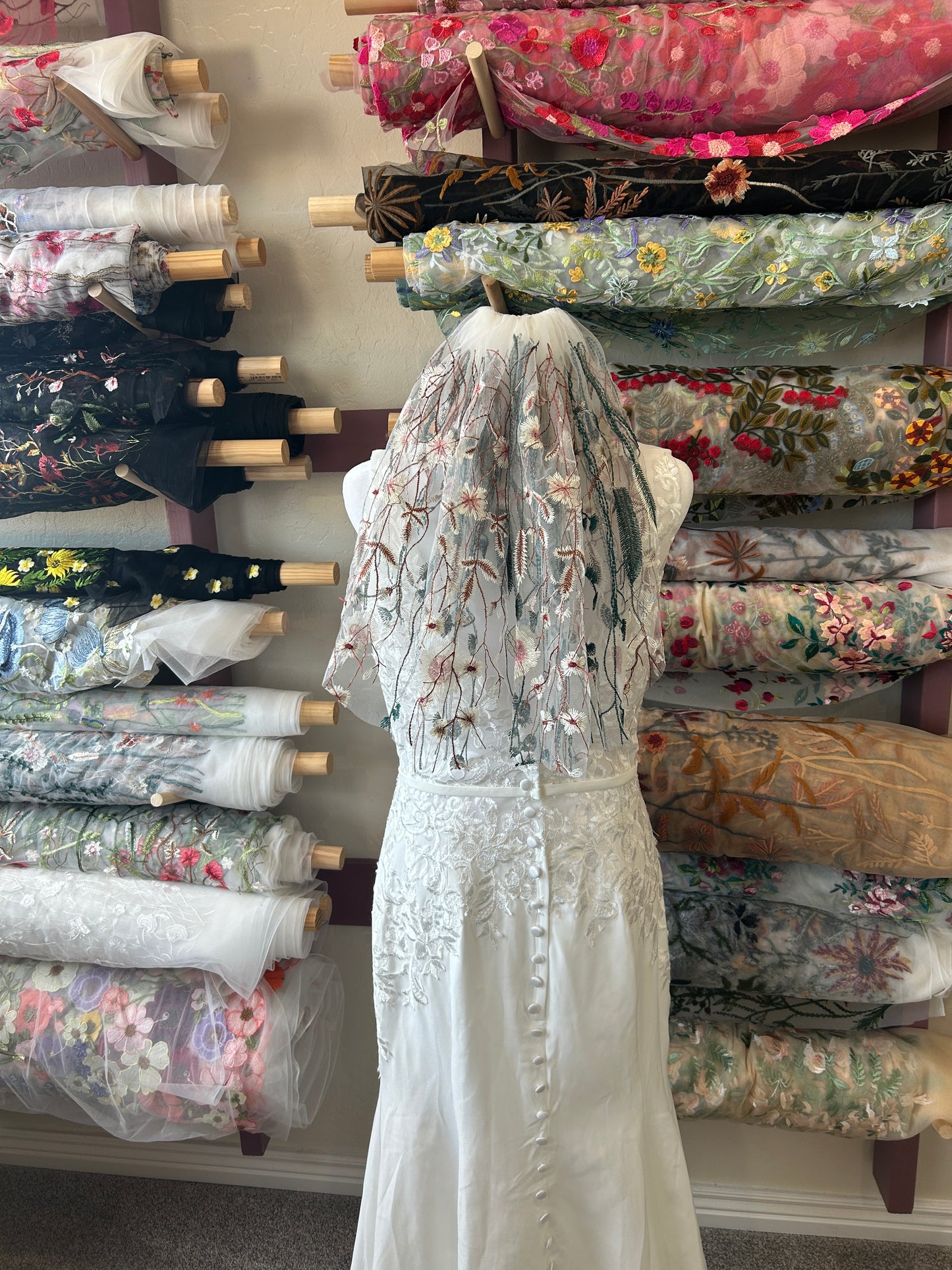 Mini Green Wildflower 16"| Final Sale, Ready to Ship