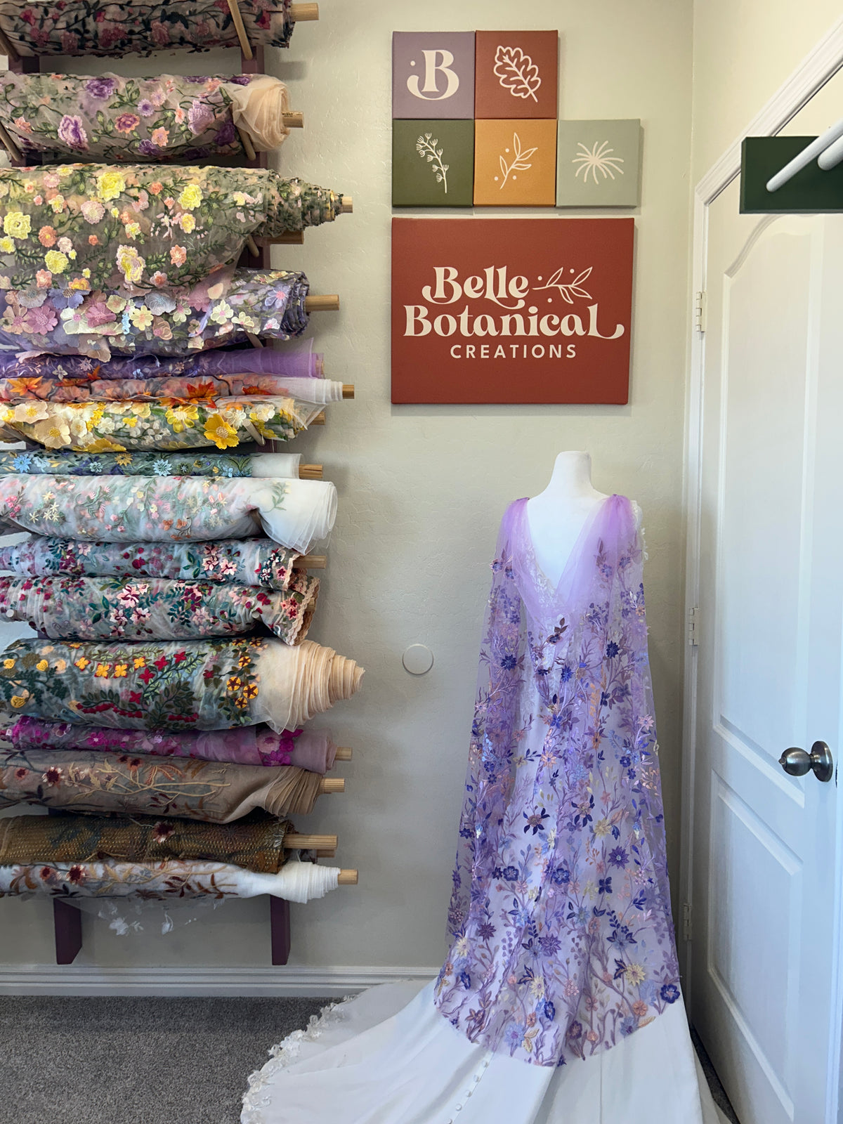 Purple Starry Cape | Floral Wedding