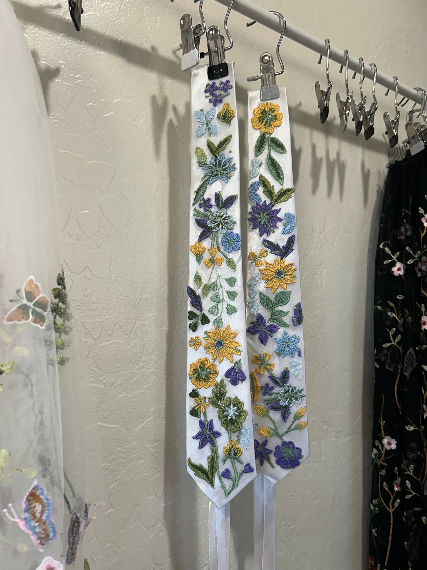 Starry Night | Floral Tie