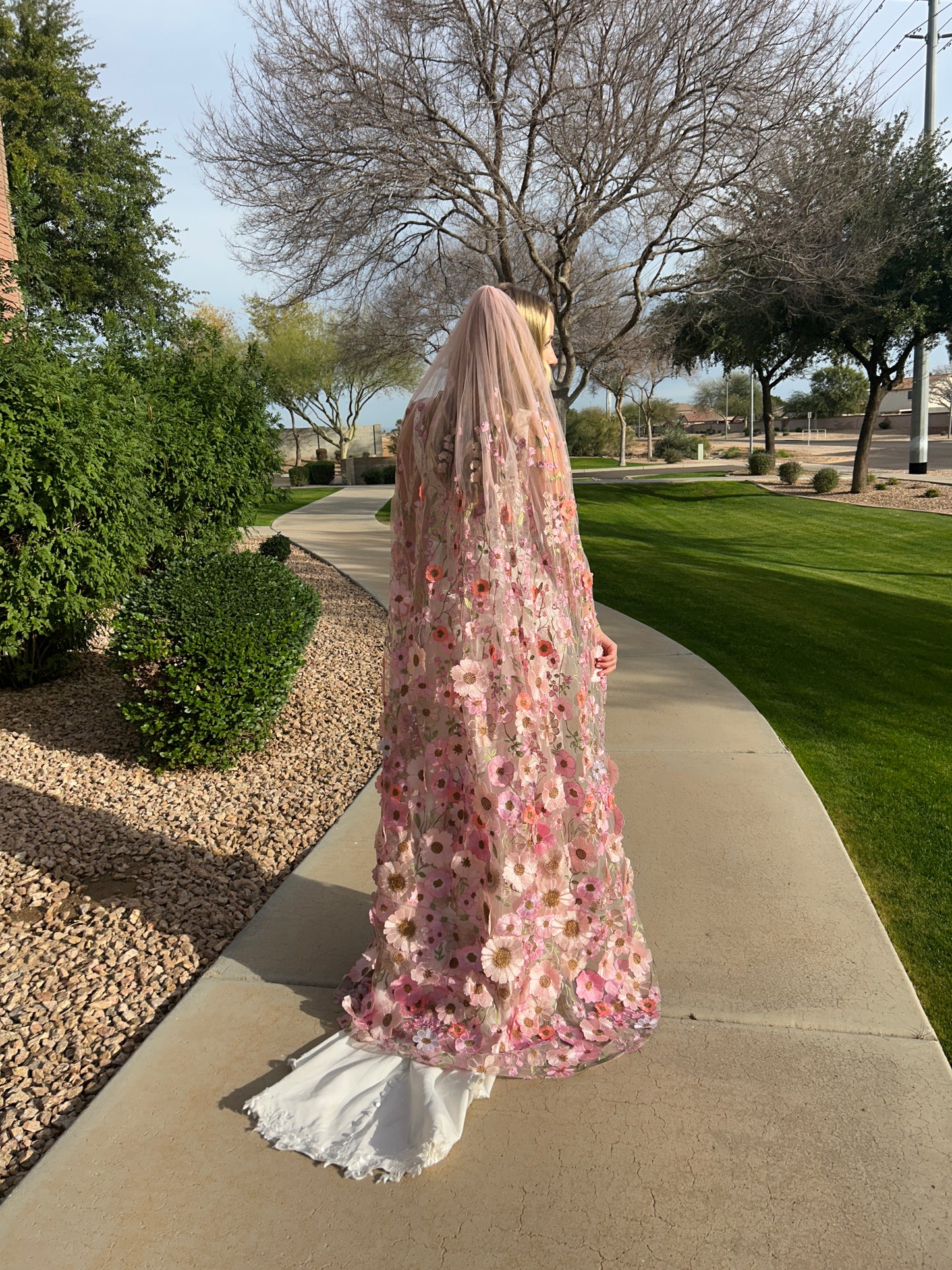 Lover | Floral Wedding Veil
