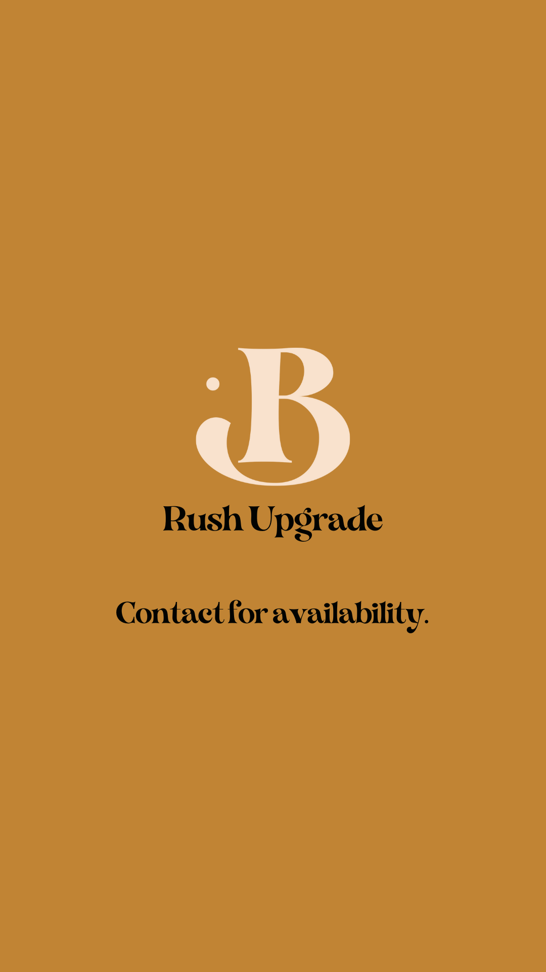 Rush Order (Approval Required)