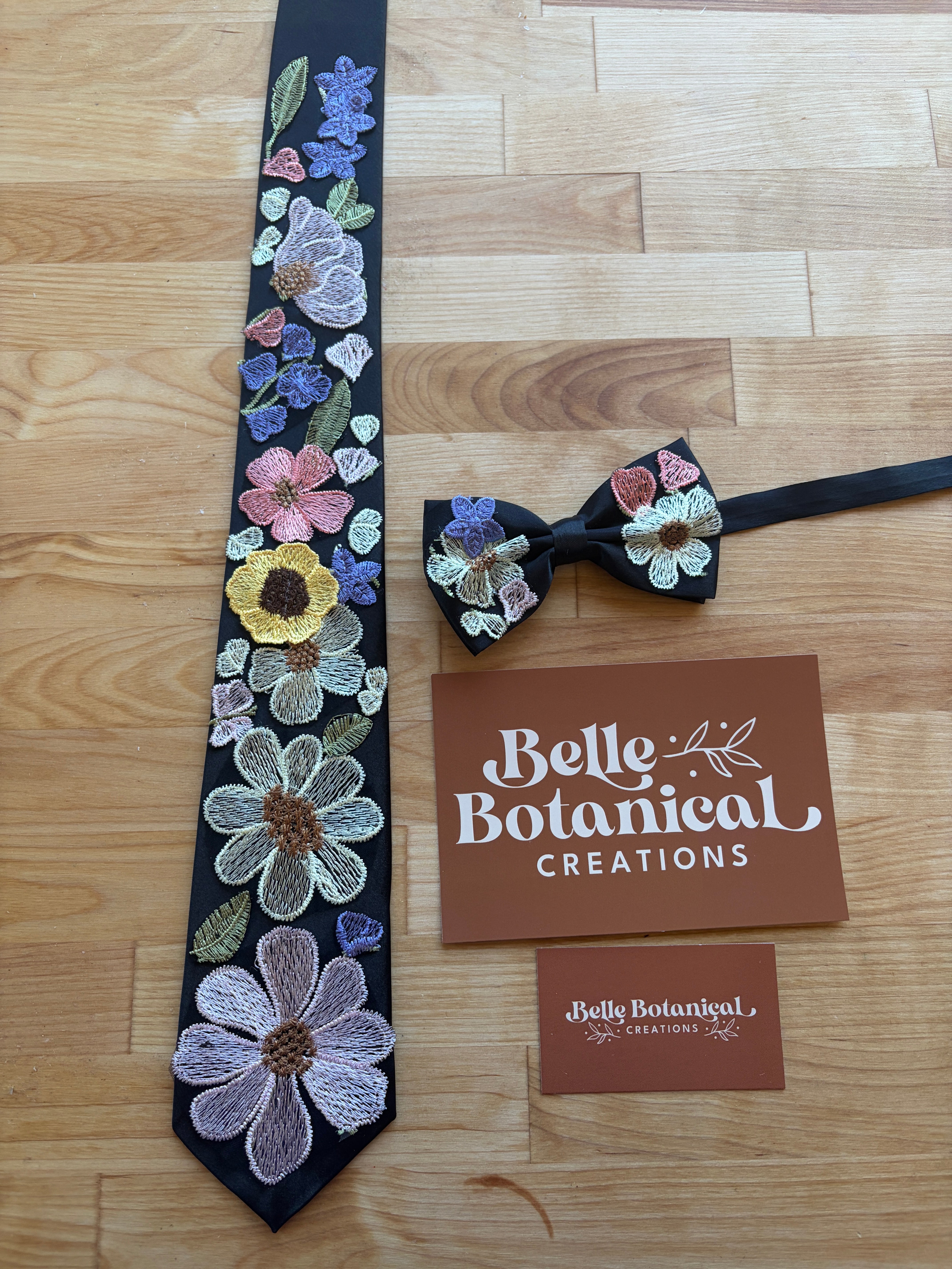 Betty's Garden | Floral Tie – Belle Botanical Creations LLC