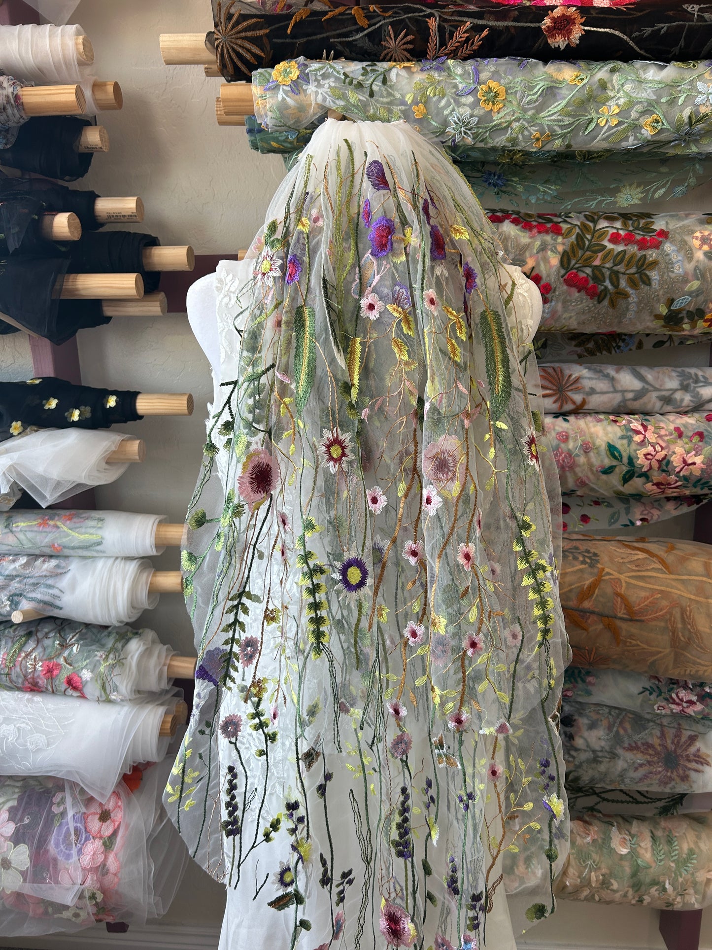 Purple Wildflower (22"/34") Final Sale, Ready to Ship