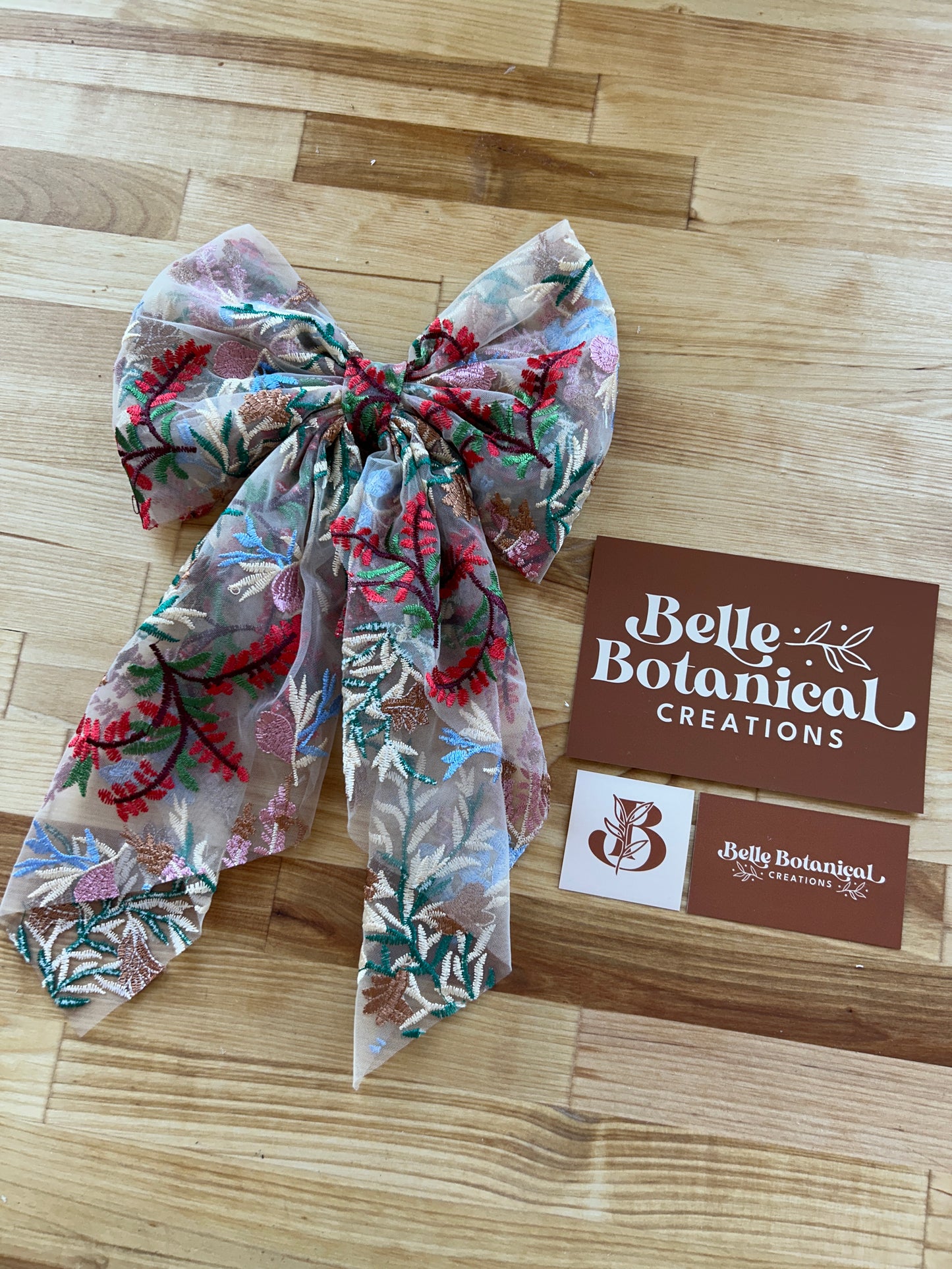 Wild Autumn | Floral Hair Bow