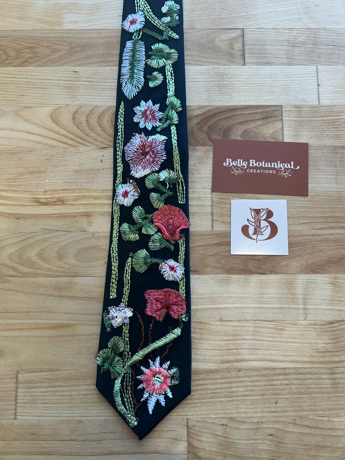 Muted Wildflower |  Floral Tie