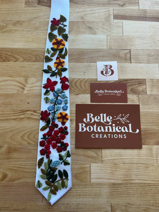 Earth Tones | Floral Tie