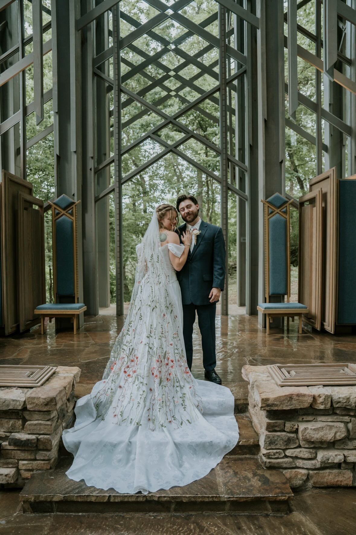 Muted Wildflower | Floral Wedding Veil