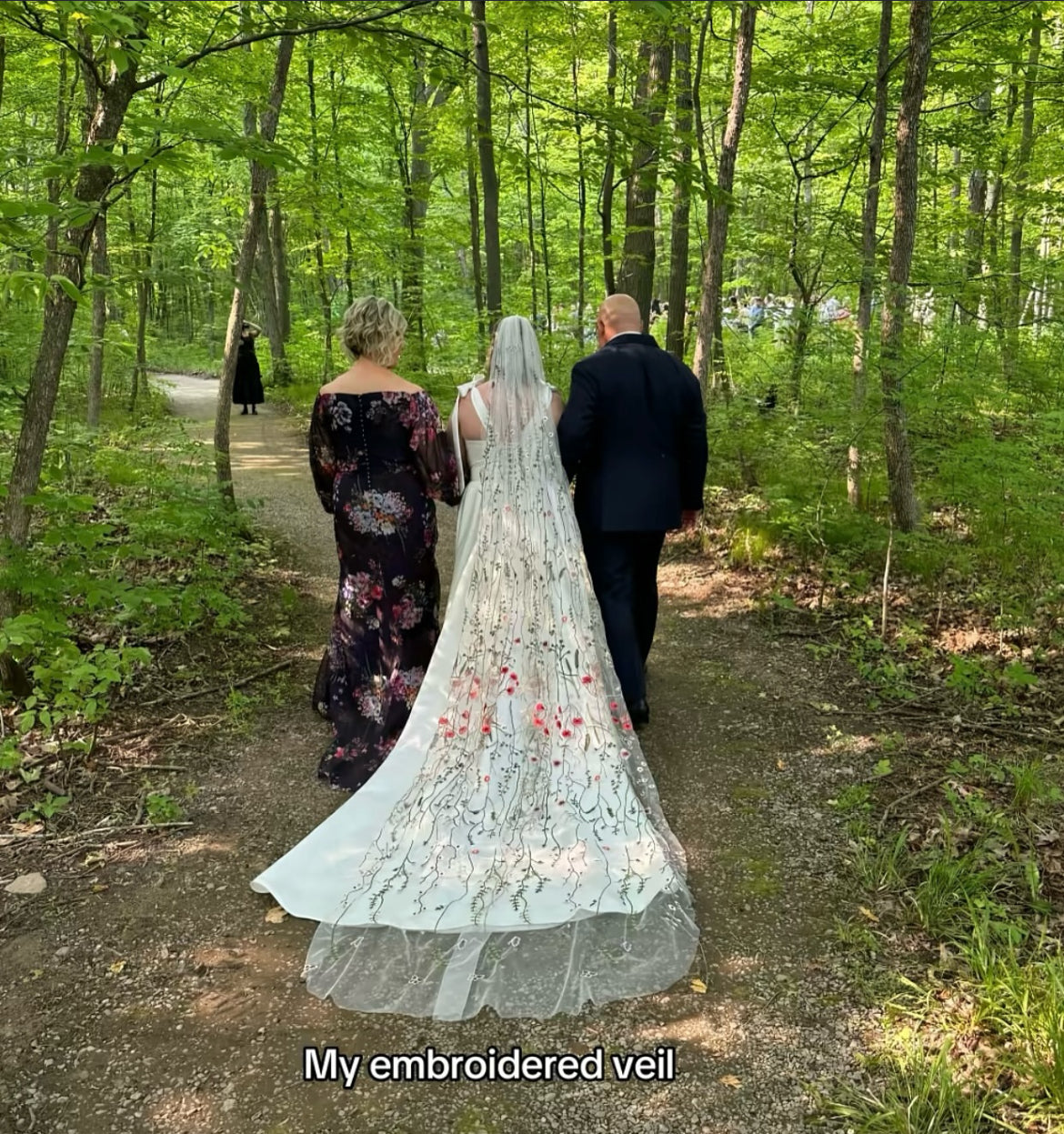 Muted Wildflower | Floral Wedding Veil