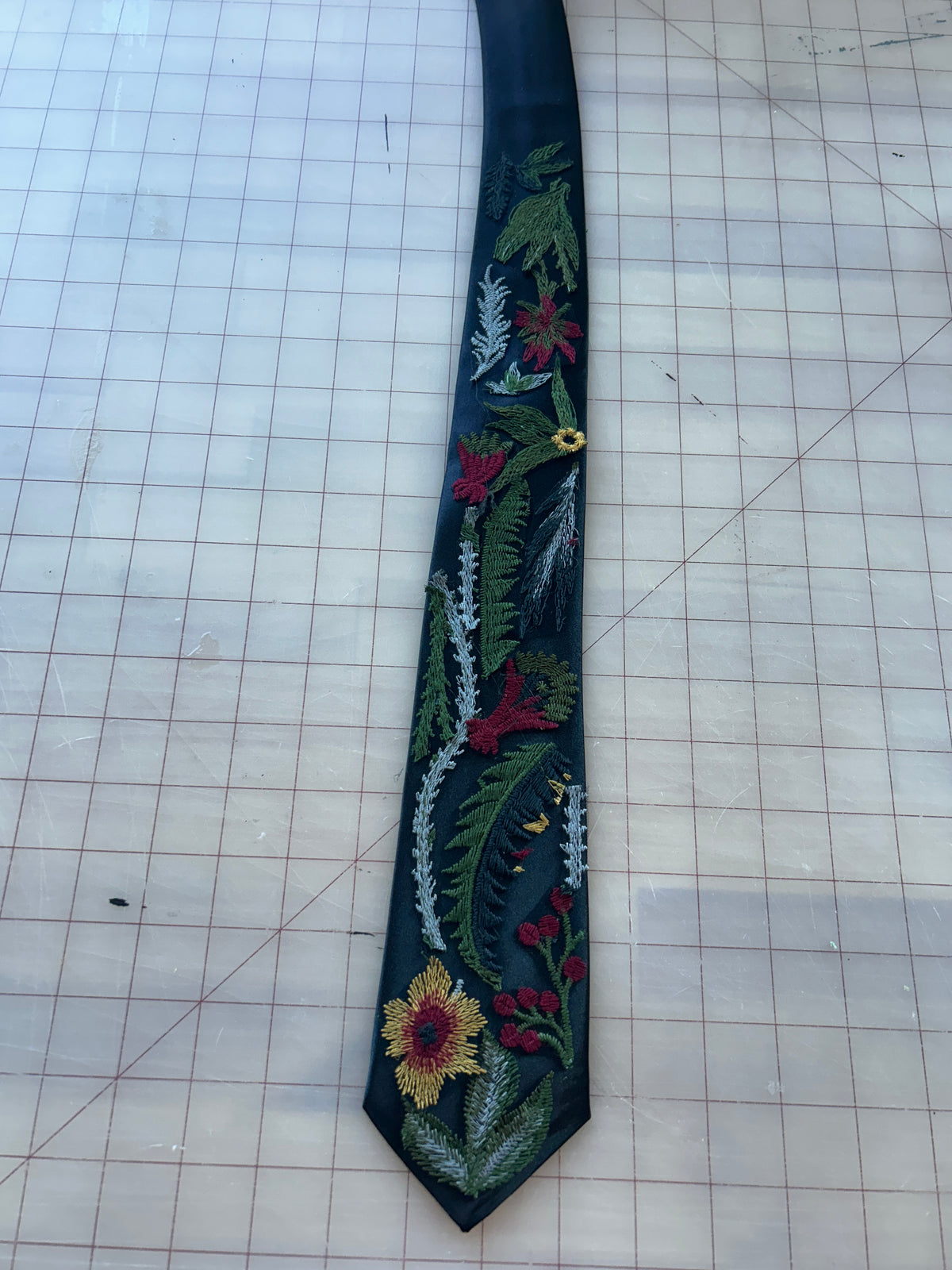 Enchanted Forest | Floral Embroidery Ties