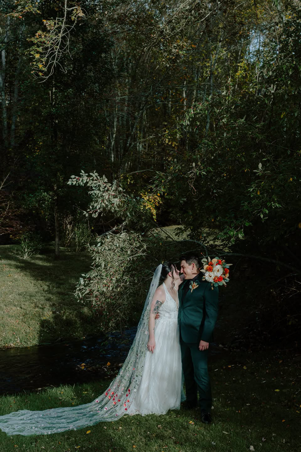 Muted Wildflower | Floral Wedding Veil