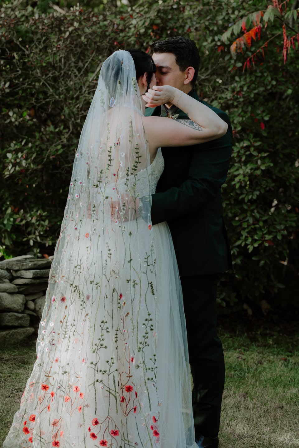 Muted Wildflower | Floral Wedding Veil
