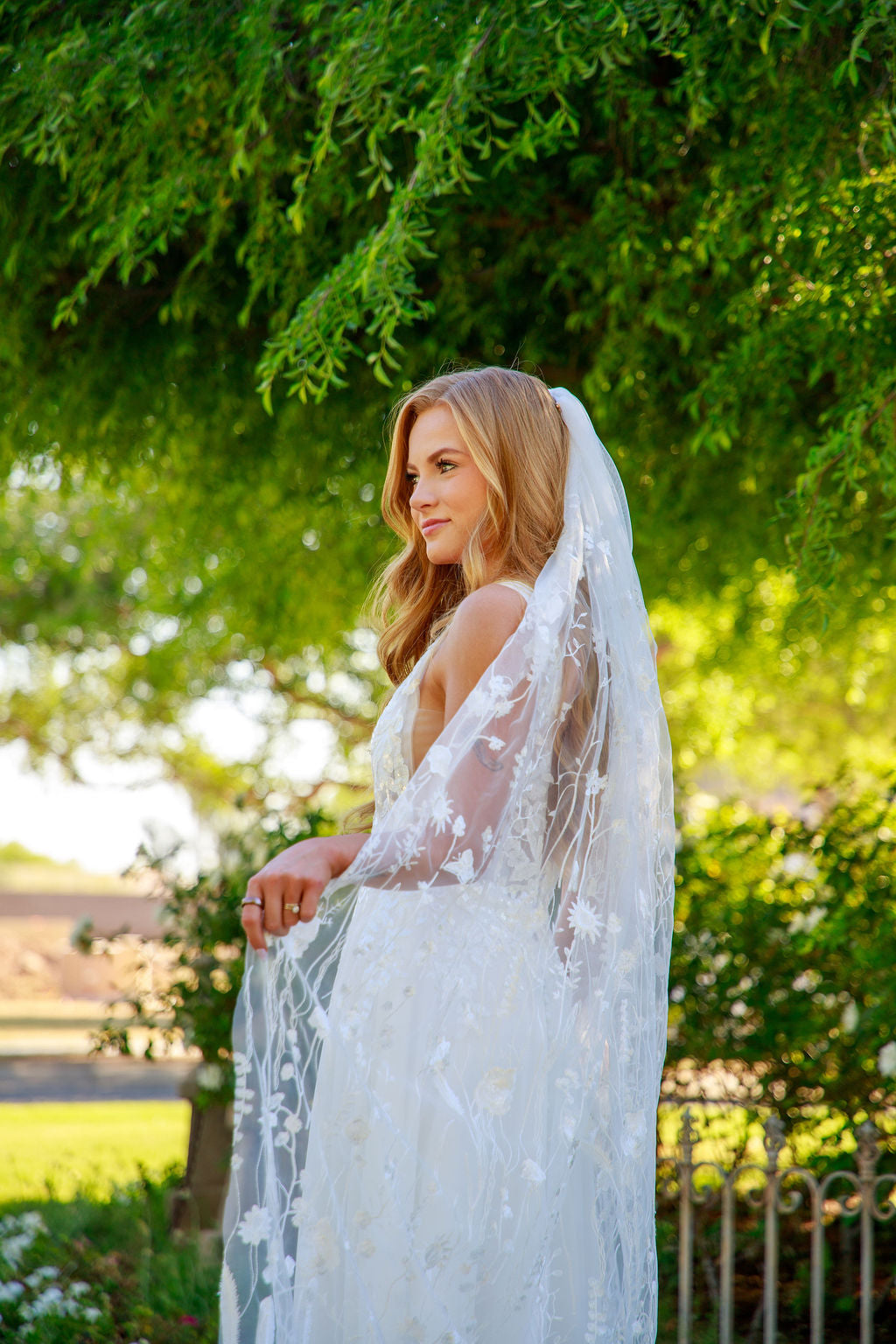 Ivory Wildflower | Floral Wedding Veil