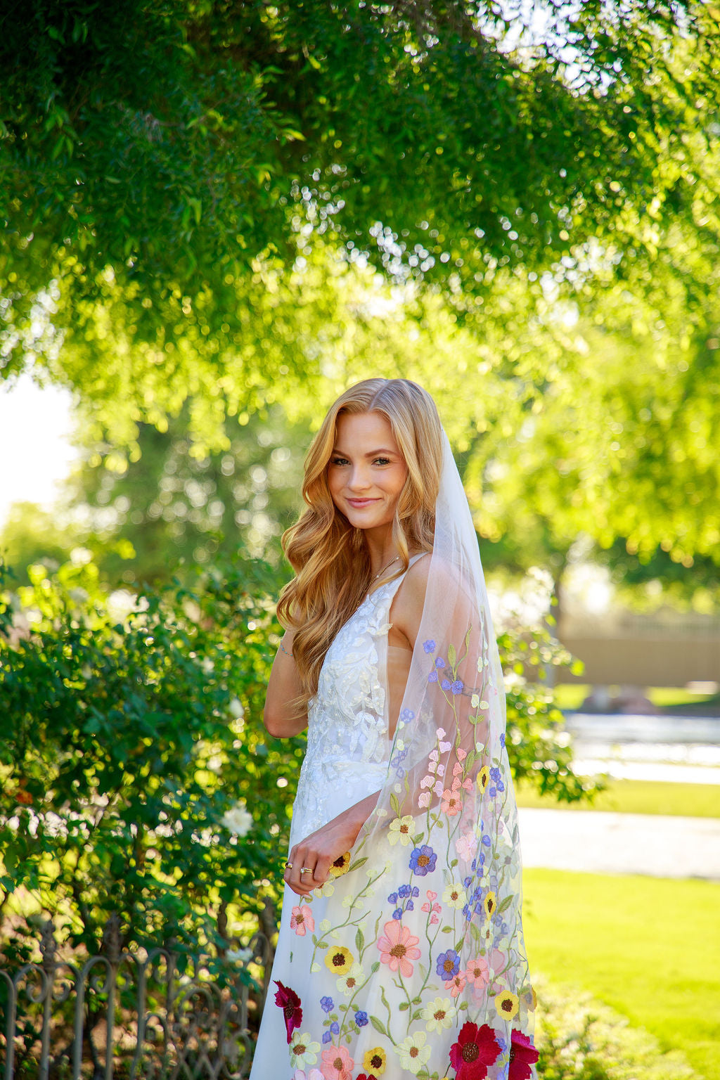Betty's Garden | Floral Wedding Veil