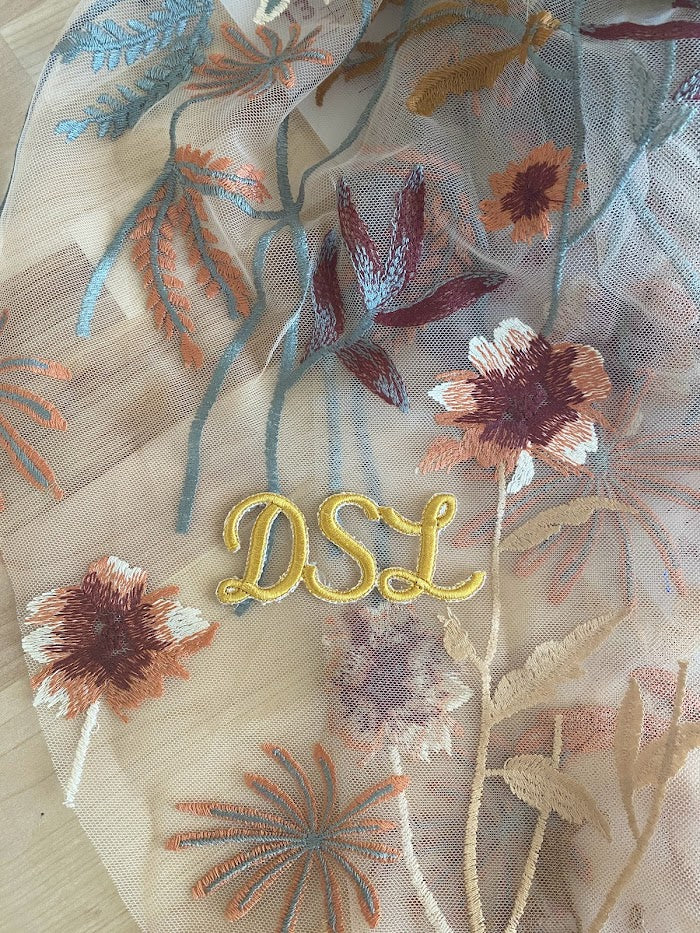 Initials/Name Embroidery add-on