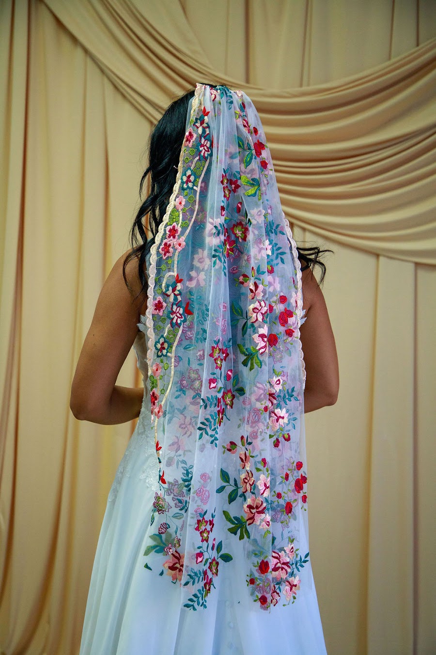 Jewel | Floral Wedding Veil