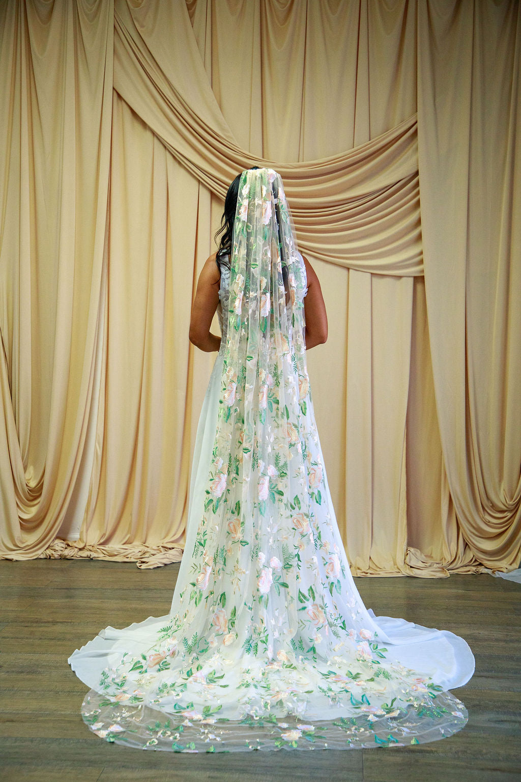 Vintage Rose | Floral Wedding Veil