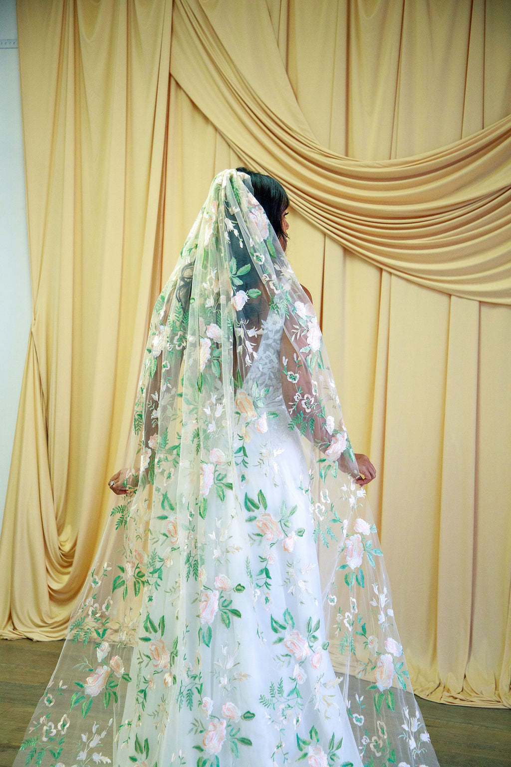 Vintage Rose | Floral Wedding Veil