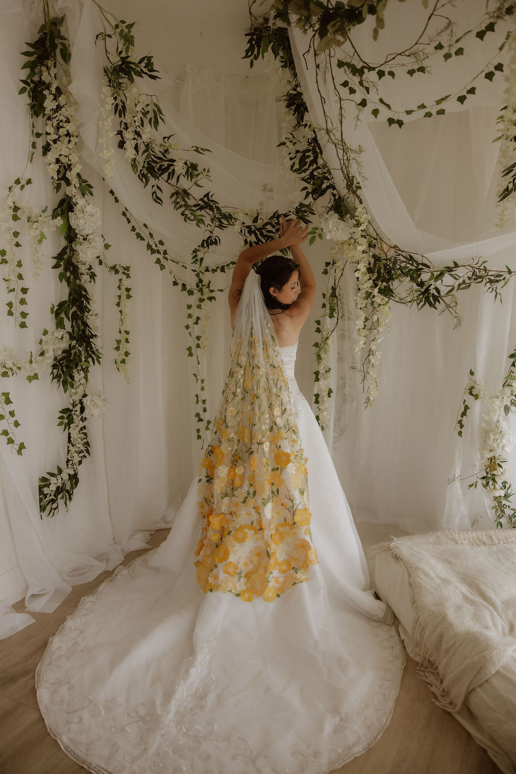Sunrise Blvd | Floral Wedding Veil