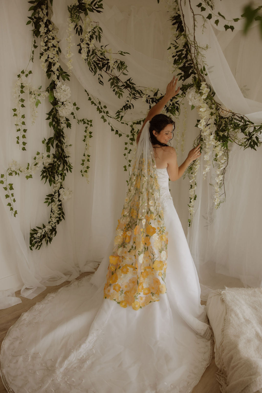 Sunrise Blvd | Floral Wedding Veil