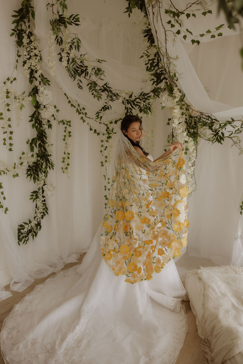 Sunrise Blvd | Floral Wedding Veil