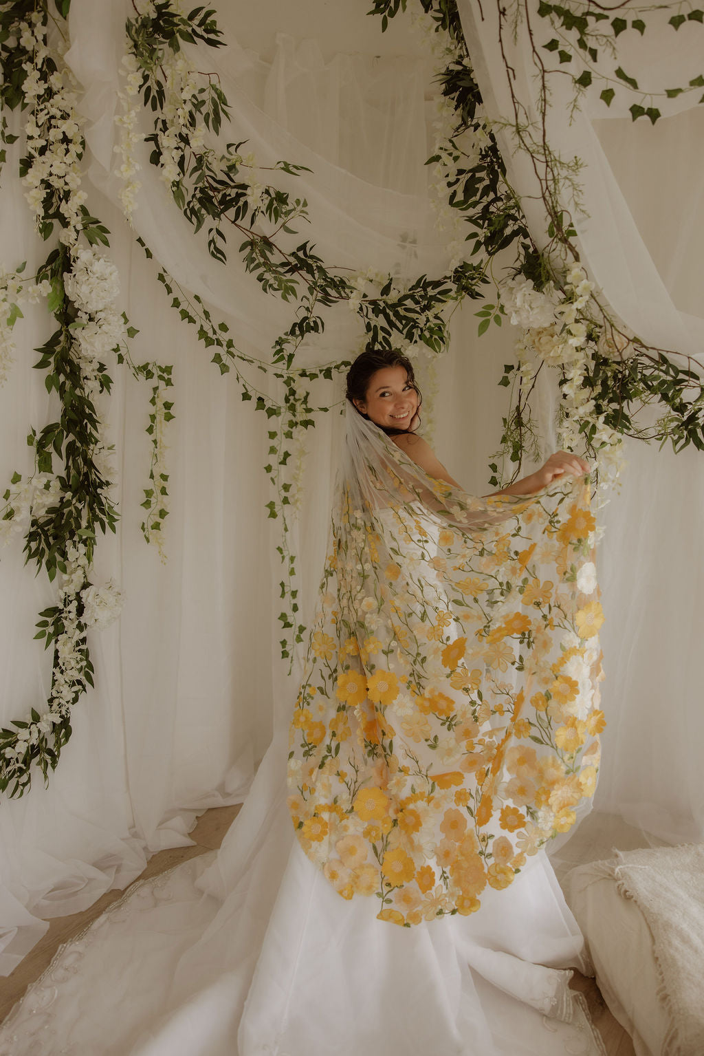 Sunrise Blvd | Floral Wedding Veil