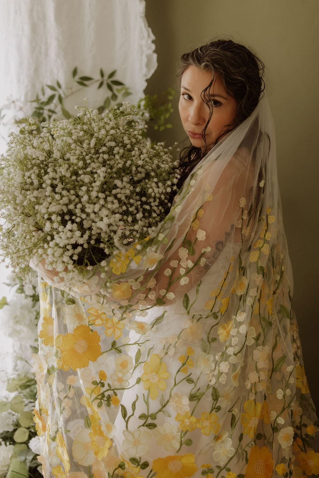 Sunrise Blvd | Floral Wedding Veil